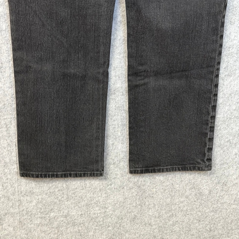 Lauren Ralph Lauren Jeans Co Womens Black Straight Leg Denim Pants Plus Size 16W - Picture 6 of 14